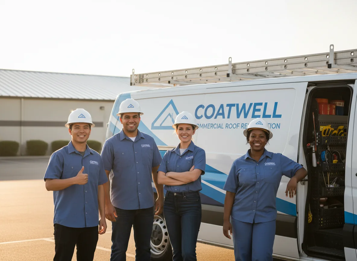 Commercial roof coating company in Clinton, OK